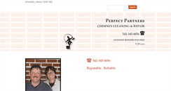 Desktop Screenshot of perfectpartnerschimneycleaning.com